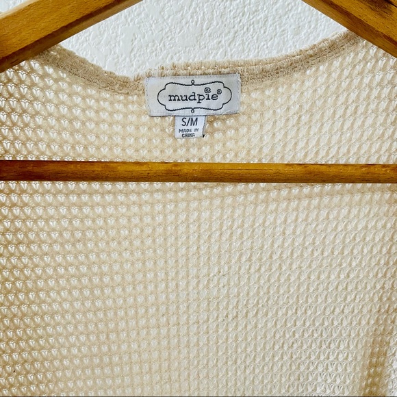 Mud Pie Cream Cardigan - Picture 3 of 4